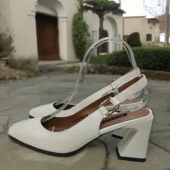 Мюли на устойчивом каблуке